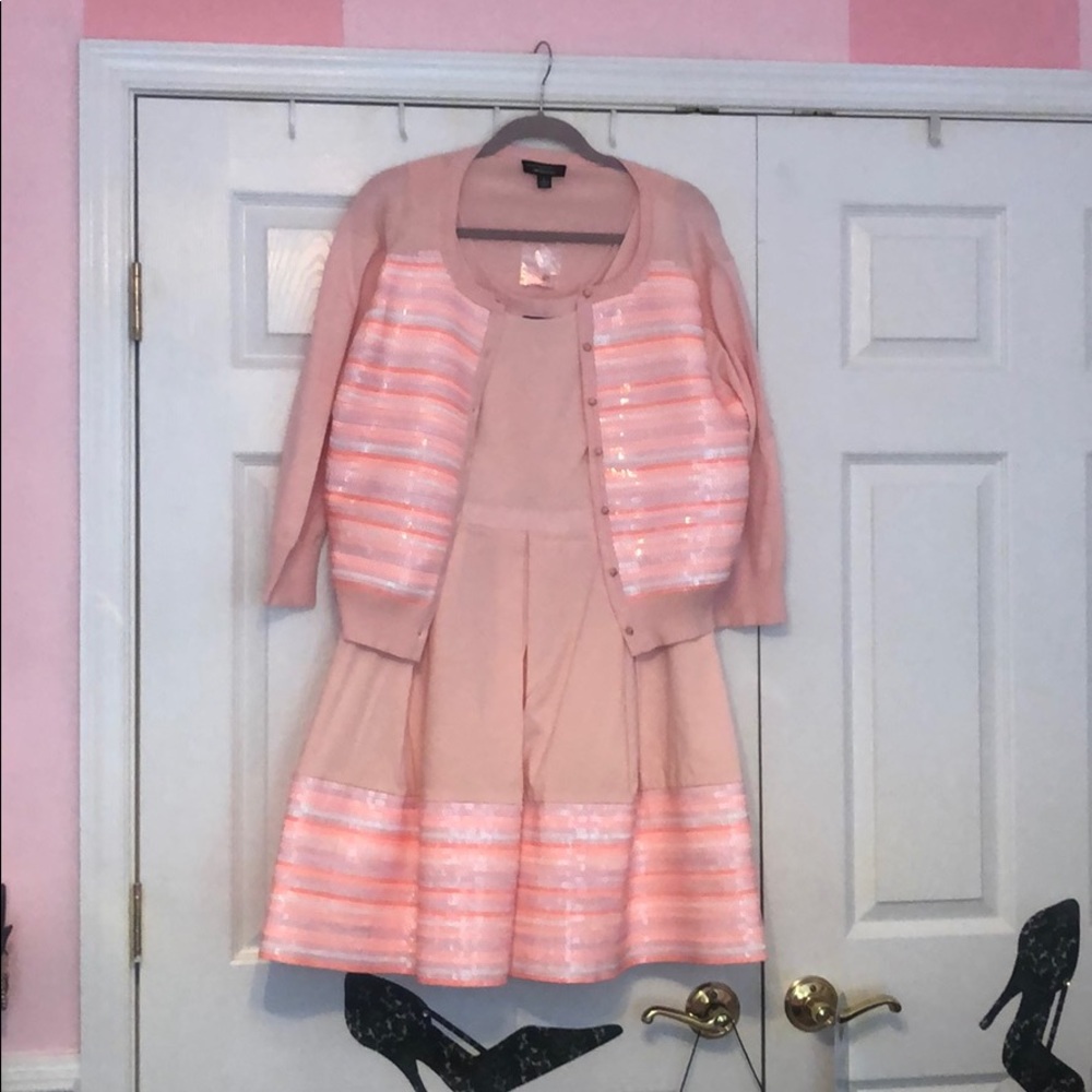 Matching Dress and Cardigan Set- NWOT